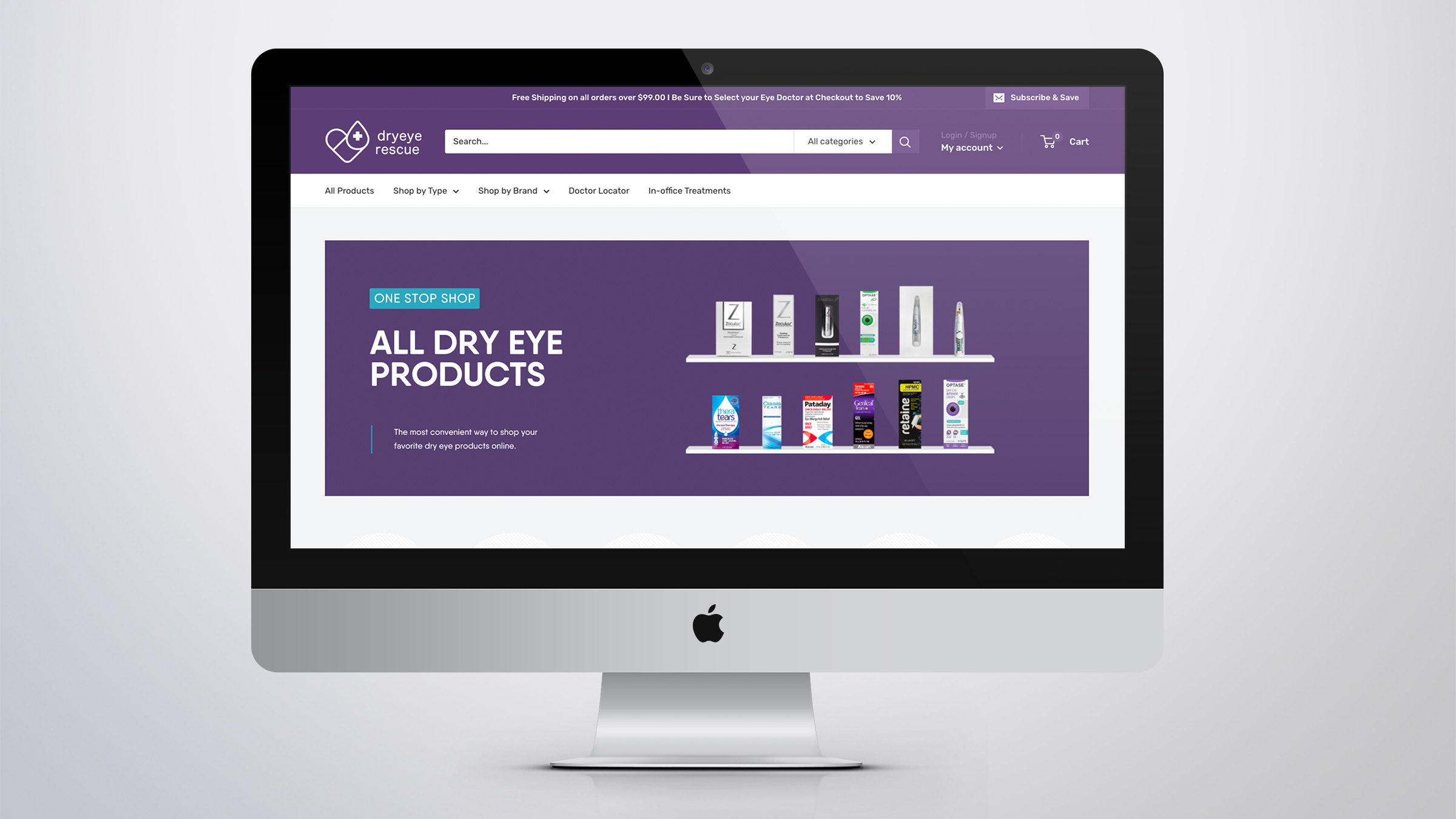 dry eye products website